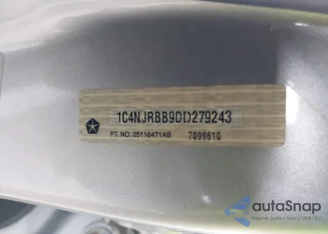 2013 Jeep Patriot Sport из США, поврежденный, VIN 1C4NJRBB9DD279243